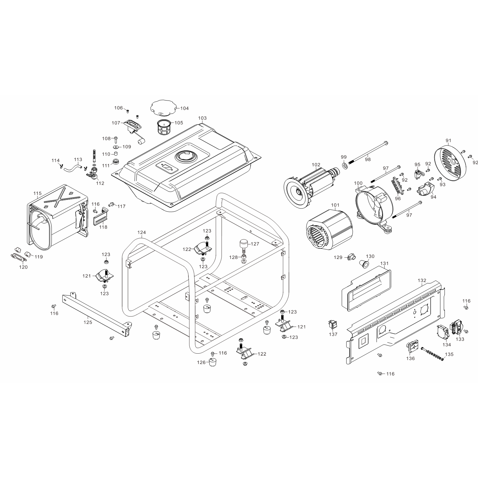 Генератор газовый СГ-3300