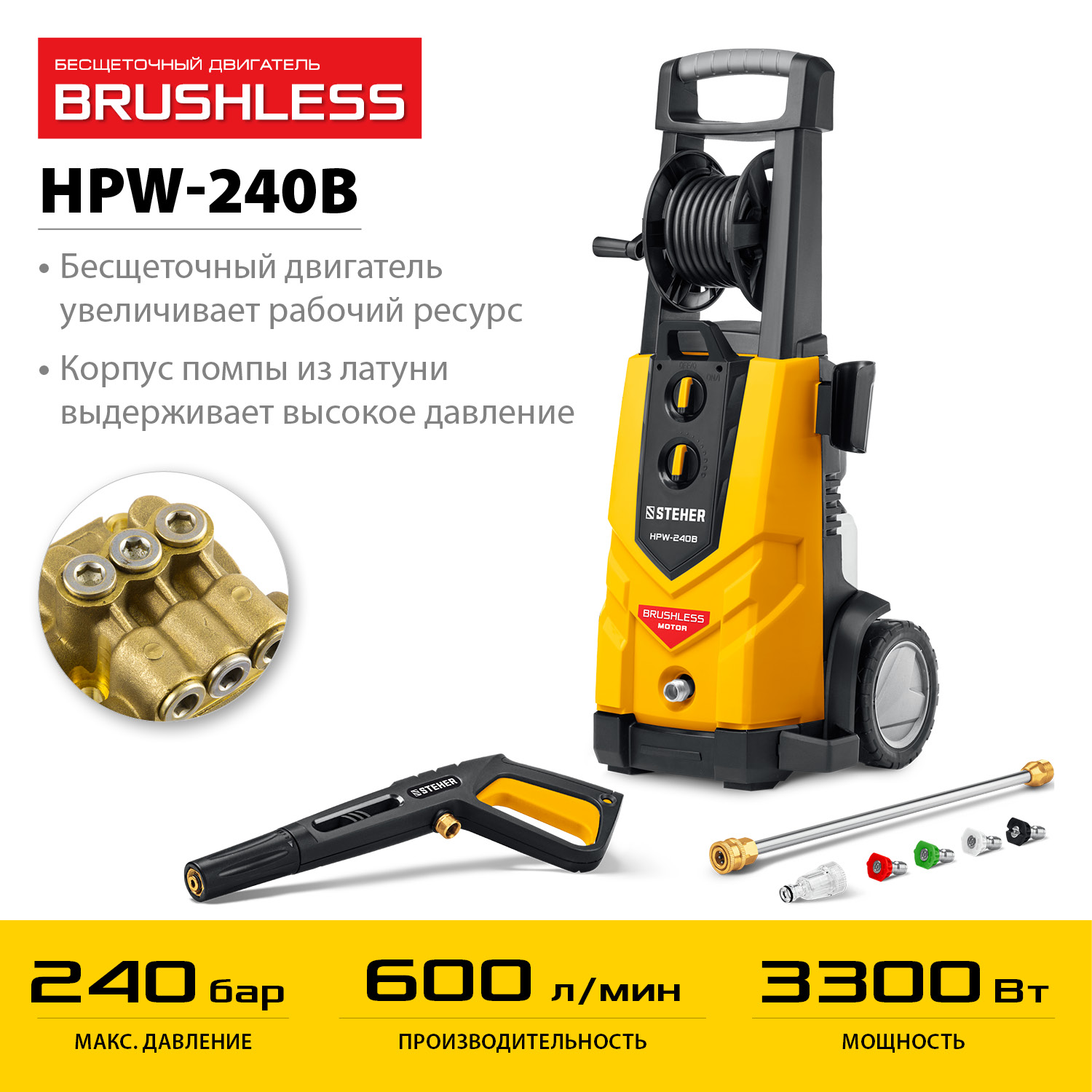 Мойка высокого давления HPW-240B