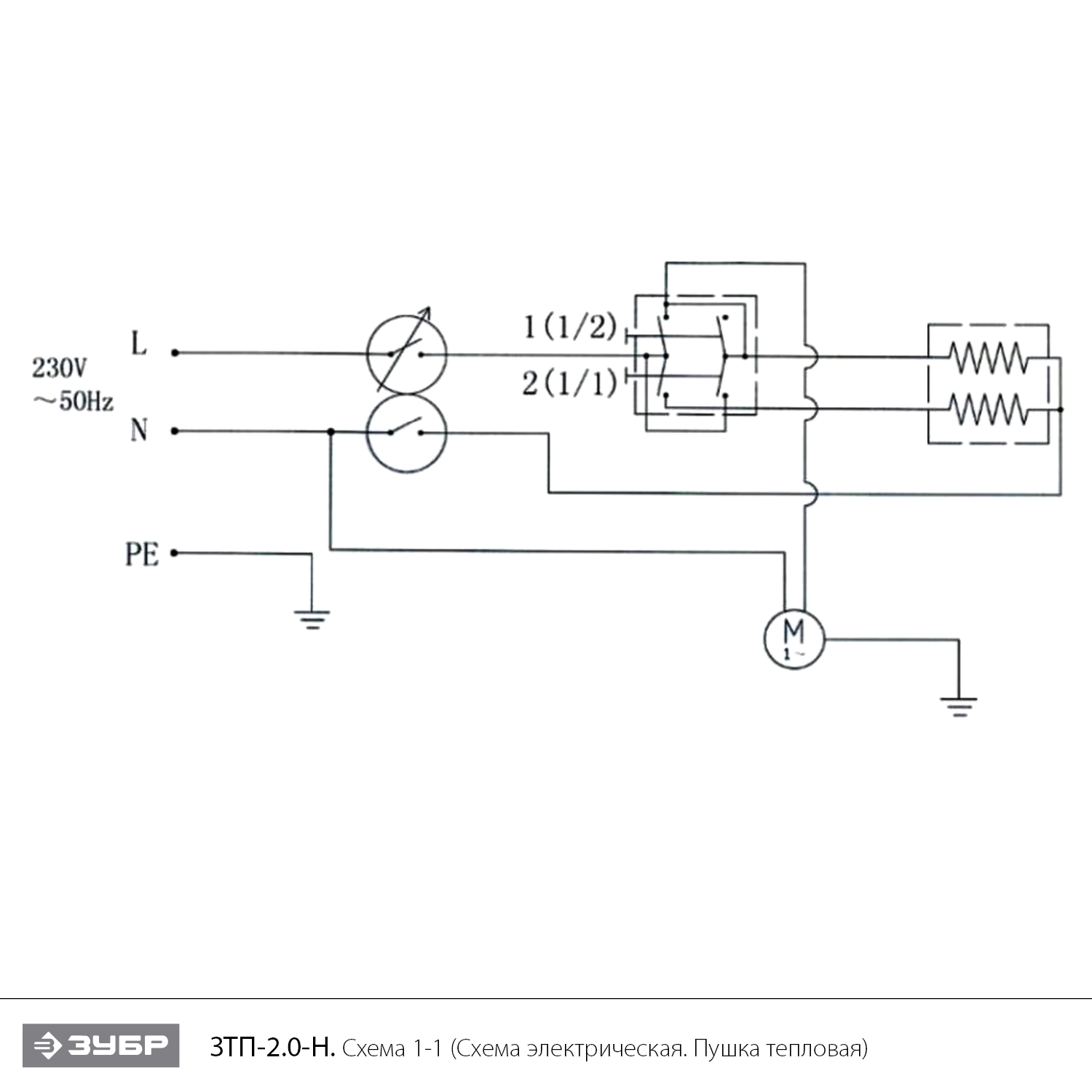Пушка тепловая ЗТП-2.0-Н